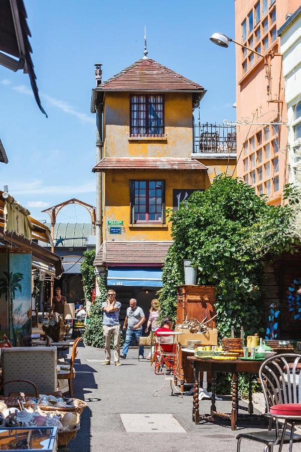 Biron Deluxe Studio Flea Market Of Paris, Porte De Montmartre Сент-Уан Экстерьер фото